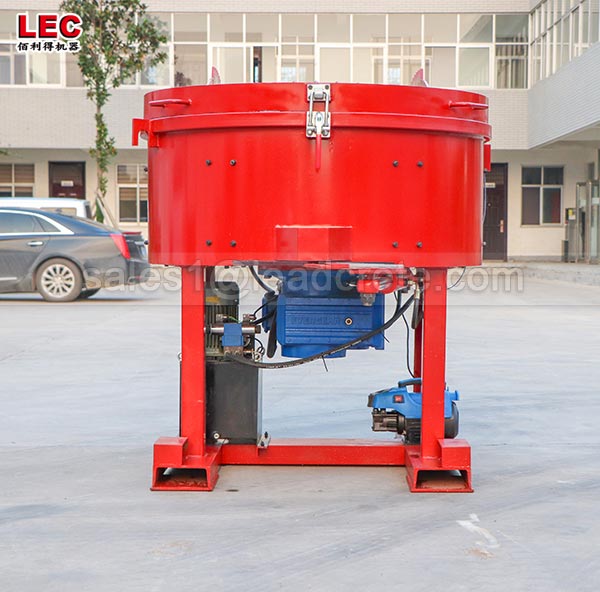 Forced action refractory pan mixer for sale