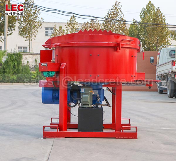 High quality 100kg pan mixer for refractories