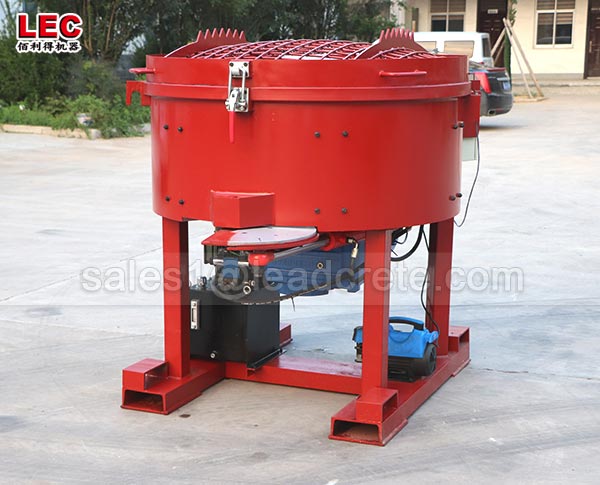250kg refractory material pan mixer with bag breaker for sale
