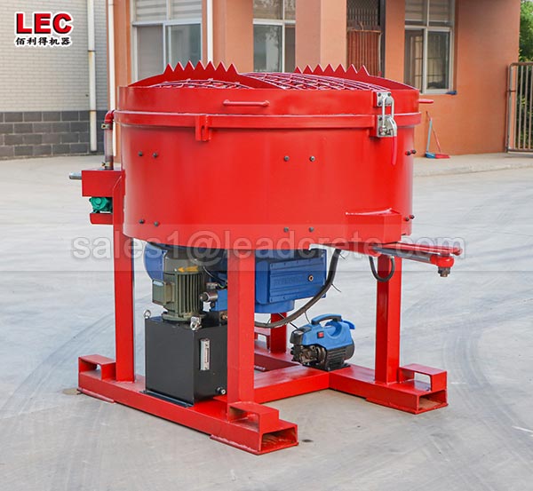 China 500kg pan refractory concrete mixer manufacturer