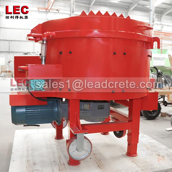 1000kg refractory castable pan mixer