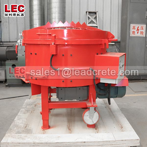 500kg refractory castable pan mixer