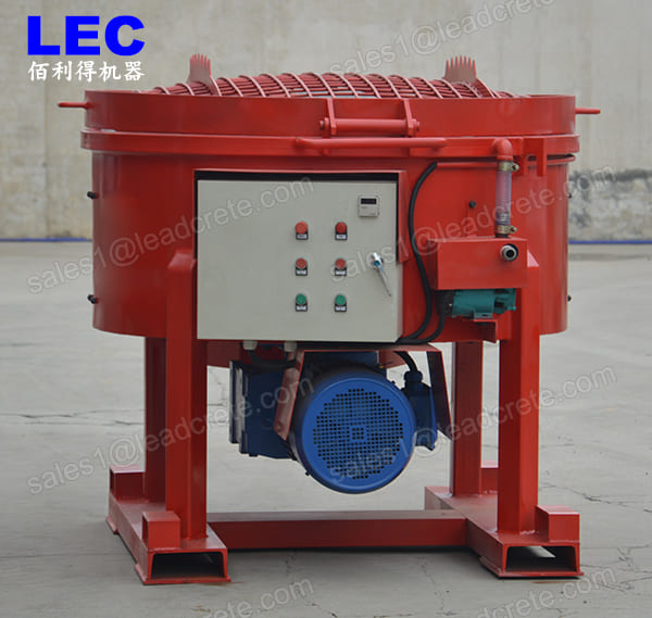 500kg and one ton capacity refractory pan mixer for sale
