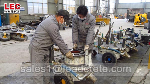 Supplier refractory dry mix shotcrete machine factory