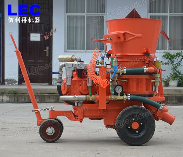 CE-concrete refractory gunite shotcrete machine