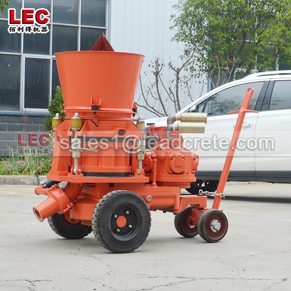 Electrical refractory gunning machine