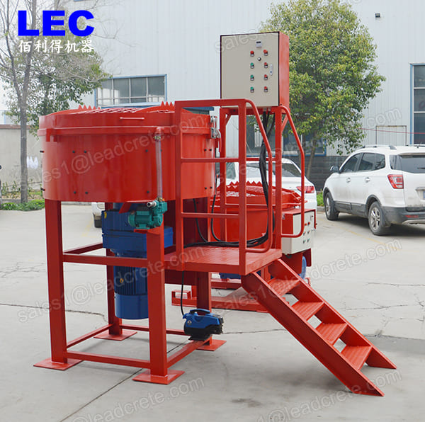 Castable pan mixer manufacturer