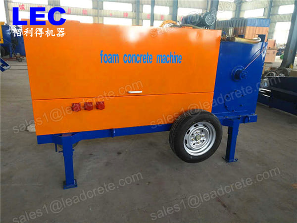 factory price foam concrete blocking machine