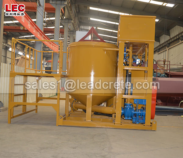 Cement grout mixer manufacturer