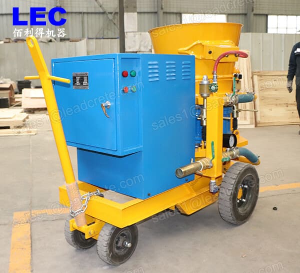 dry mix gunite shortcrete machine