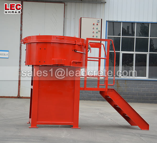 China refractory pan mixer cap 250kg