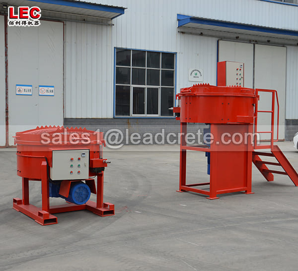 China refractory pan mixer cap 300kg for sale
