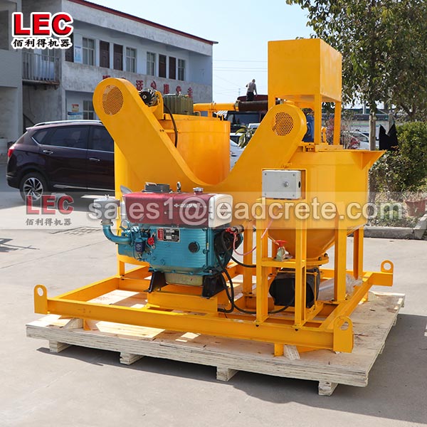 Compact structure grout mixer agitator manufacturer