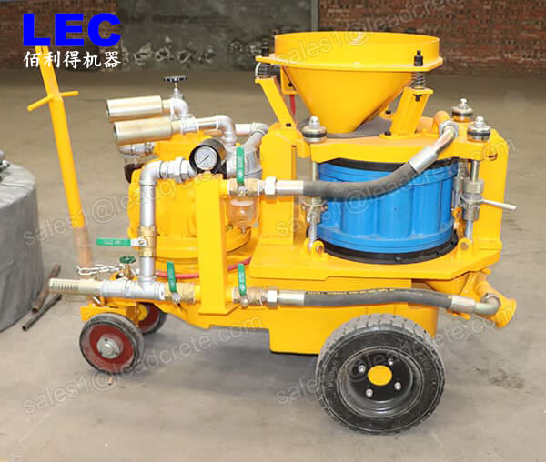 dry concrete shotcrete pump machine for sale