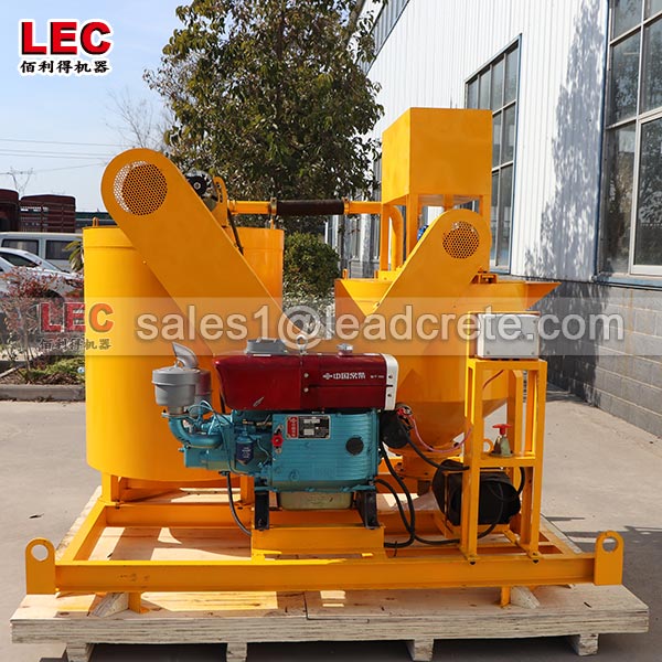 Customized high speed grouting mixer