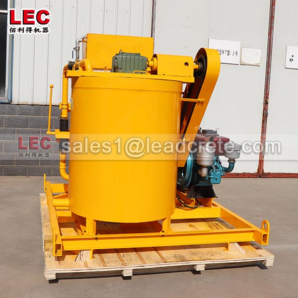 Customized continuous grouting mixer