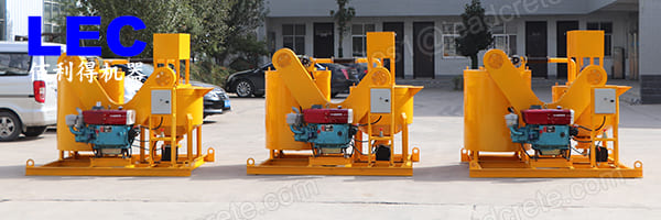 Customized cement grout mixer