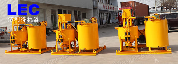 Diesel engine driven grout mixer for sale