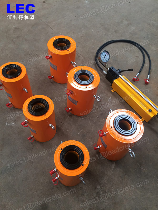 Electric single action hydraulic jack for sale