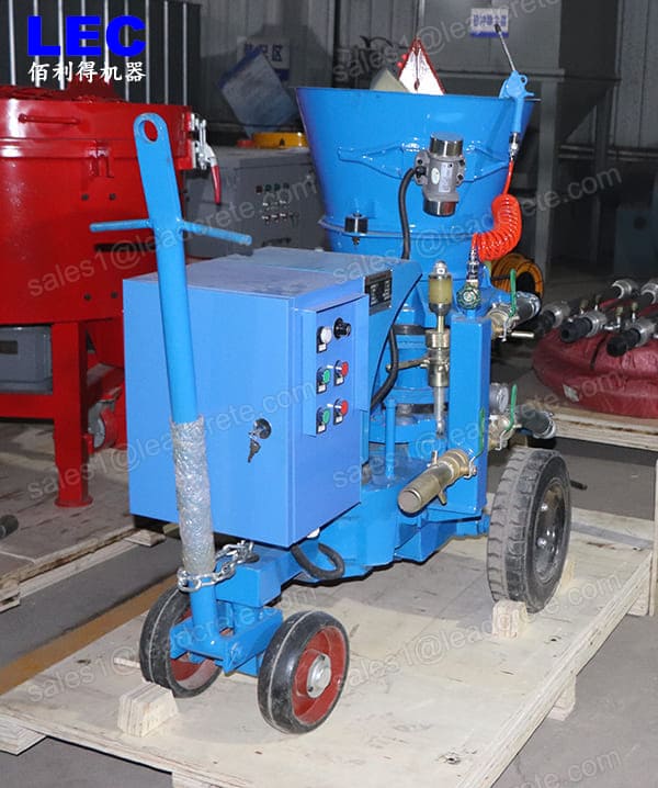 Dry way refractory shotcrete machine for sale