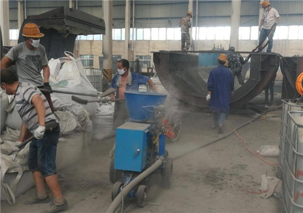 3m3/h Electrical refractory gunning machine