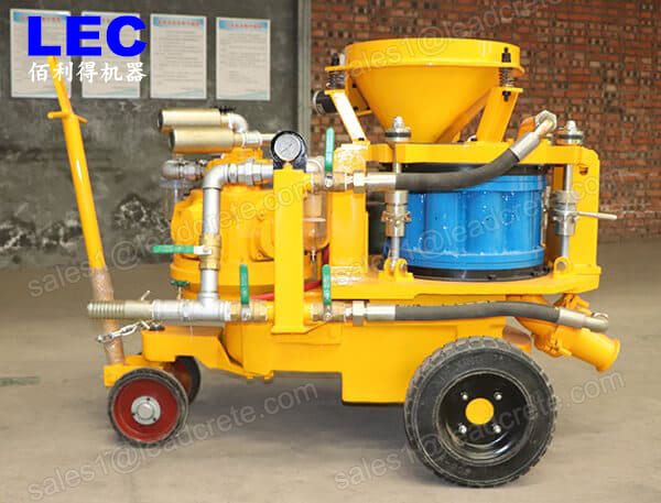 Excellent stable concrete spraying equipment