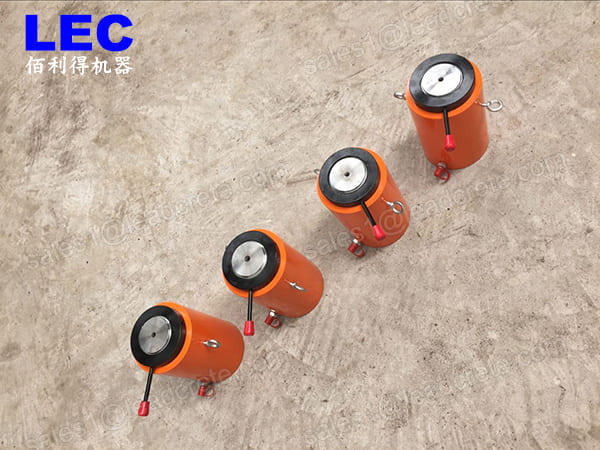 Good price single acting high tonnage lock nut hydraulic cylinder