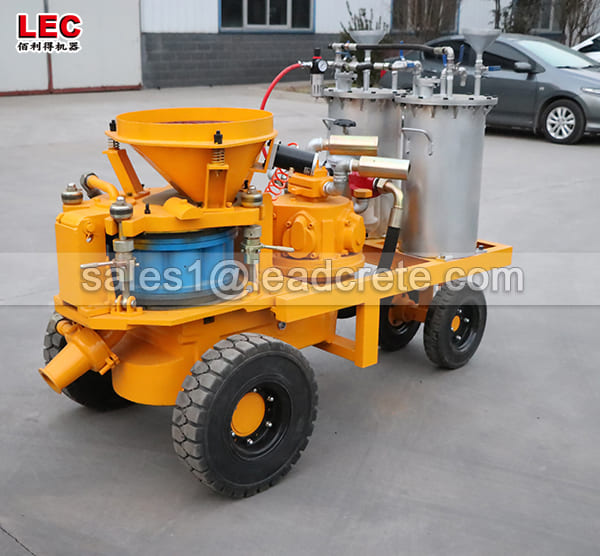 High Pressure Wet Concrete Spraying Damp Shotcrete Machine For Sale