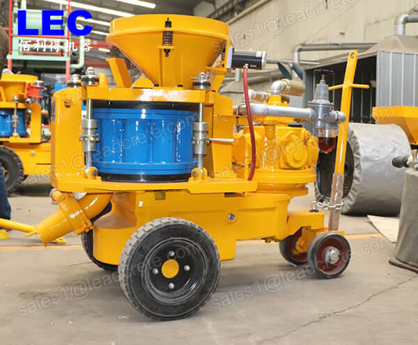 High quality concrete spraying gunite machine