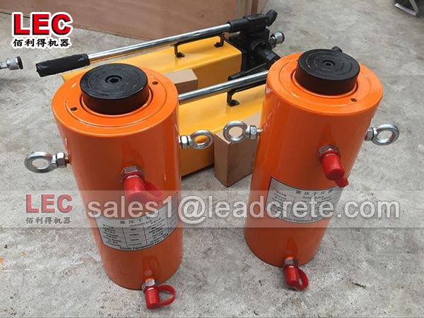 High quality double acting high tonnage hydraulic jack
