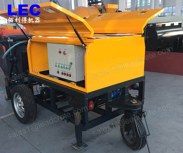 Small portable lightweight concrete foam concrete machine