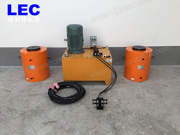 Hot sale double acting lifting jack for synchronous lifting pushing