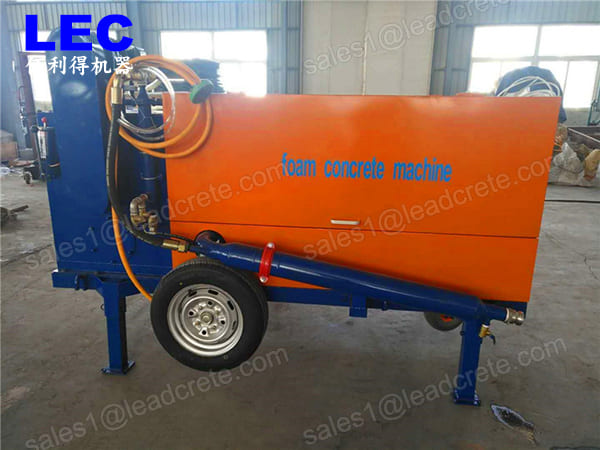Portable light weight foam concrete mixing machine for sale