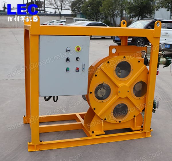 Peristaltic pump for pumping sulfuric acid