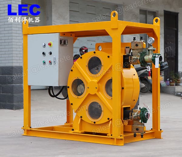 Peristaltic pumps for mining and heavy industry