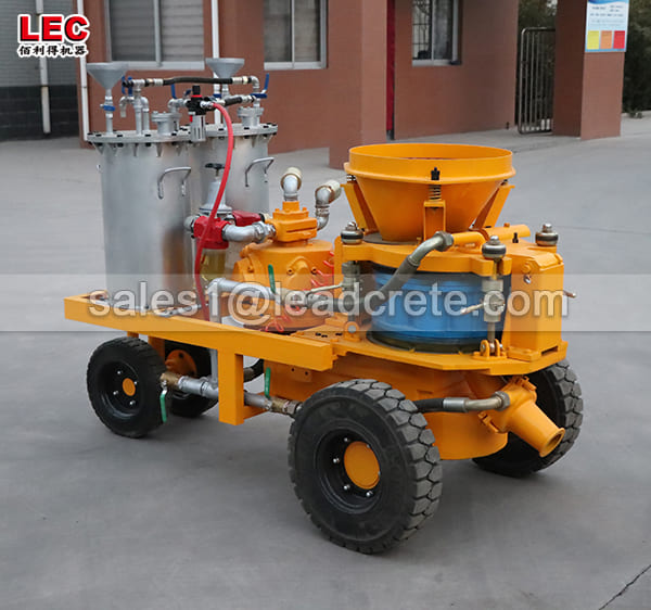 Ready Mix Concrete Spraying Wet Shotcrete Machine Price