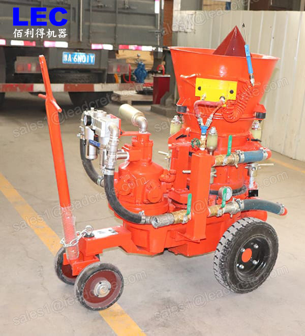 Refractory and concrete shotcrete gunite machine price