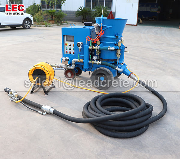 Refractory castable gunning machine for sale