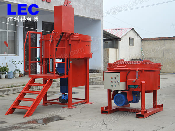 Refractory castable mixer machine manufacturer