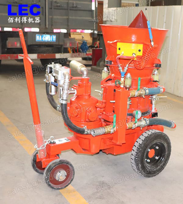 Refractory concrete shotcrete machine price