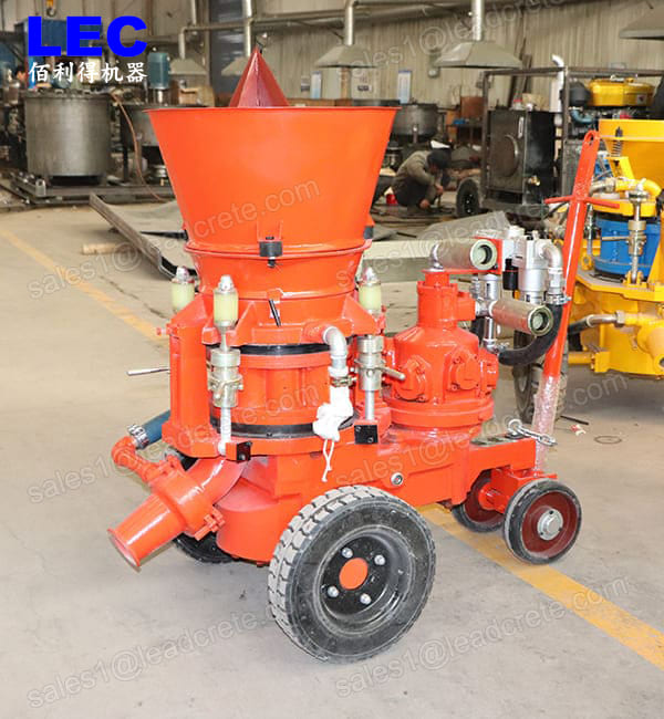 Refractory dry-mix shotcrete machine to India