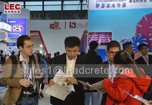 Refractory gunning machine exhibition