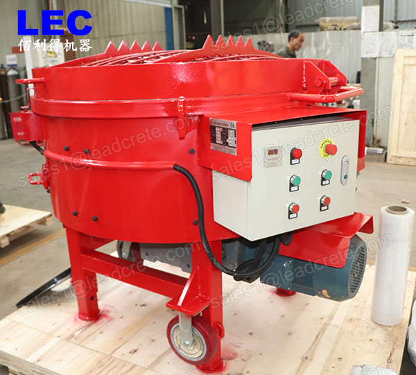 Refractory pan mixer for sale