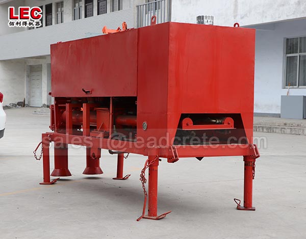 Small foam concrete mixer with conveying pump