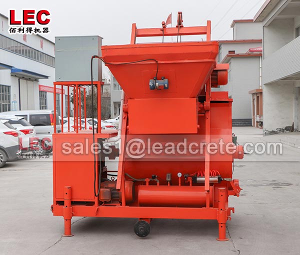 lightweight concrete machine for roof insulation