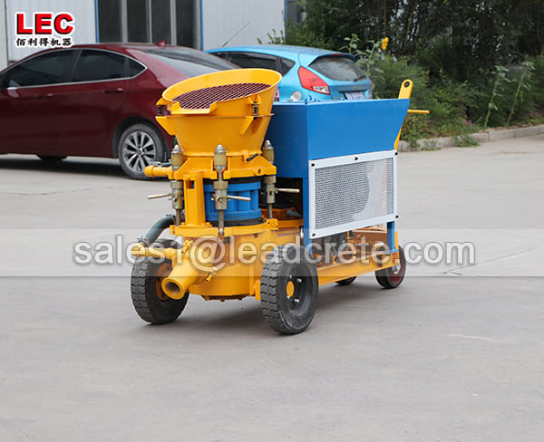 Type New Dry Mix Concrete Spray Guniting Shotcrete Machine