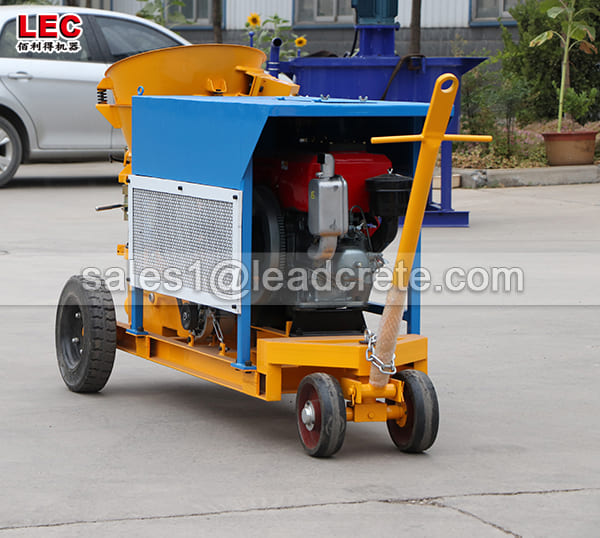 Type New Dry Mix Concrete Spray Guniting Shotcrete Machine