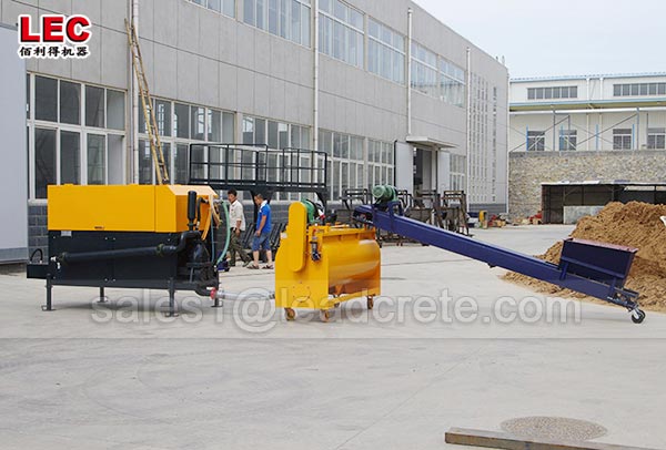 Wholesale cellular lightweight concrete block machine