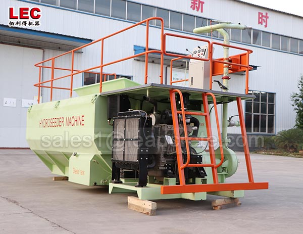 Powerful Chinese hydroseeding machine for slop protection