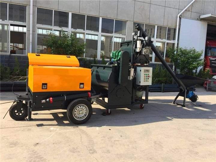 labour-saving and time-saving foam concrete pump machine